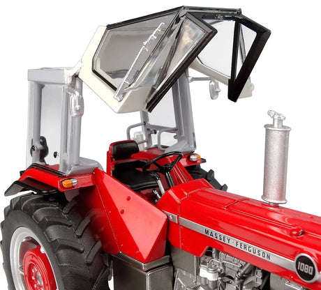 Massey Ferguson 1080 Model Tractor with Peko Cab 1:32 Scale 4WD Die-Cast by Universal Hobbies