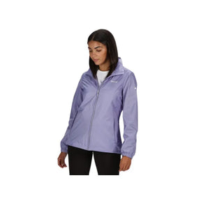 Regatta Women's Corinne IV Lightweight Waterproof Packaway Walking Jacket Lilac Bloom