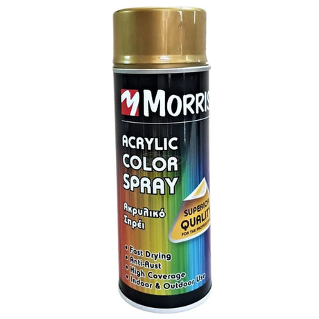 Morris Semi Gold Spray 400ml - RAL 1036
