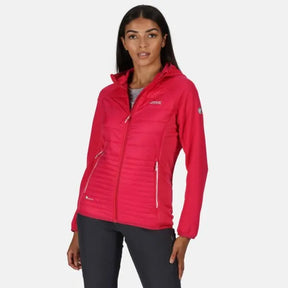 Regatta Women's Andreson V Hybrid Insulated Quilted Hooded Walking Jacket Duchess