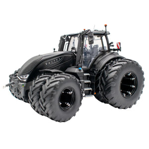 Valtra S416 Unlimited with double wheels matt black Model Tractor 1:32 Scale Die-Cast 4WD by Universal Hobbies