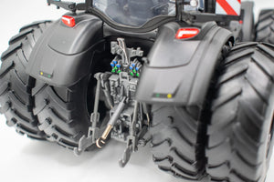 Valtra S416 Unlimited with double wheels matt black Model Tractor 1:32 Scale Die-Cast 4WD by Universal Hobbies