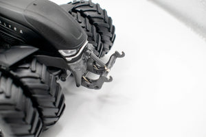 Valtra S416 Unlimited with double wheels matt black Model Tractor 1:32 Scale Die-Cast 4WD by Universal Hobbies