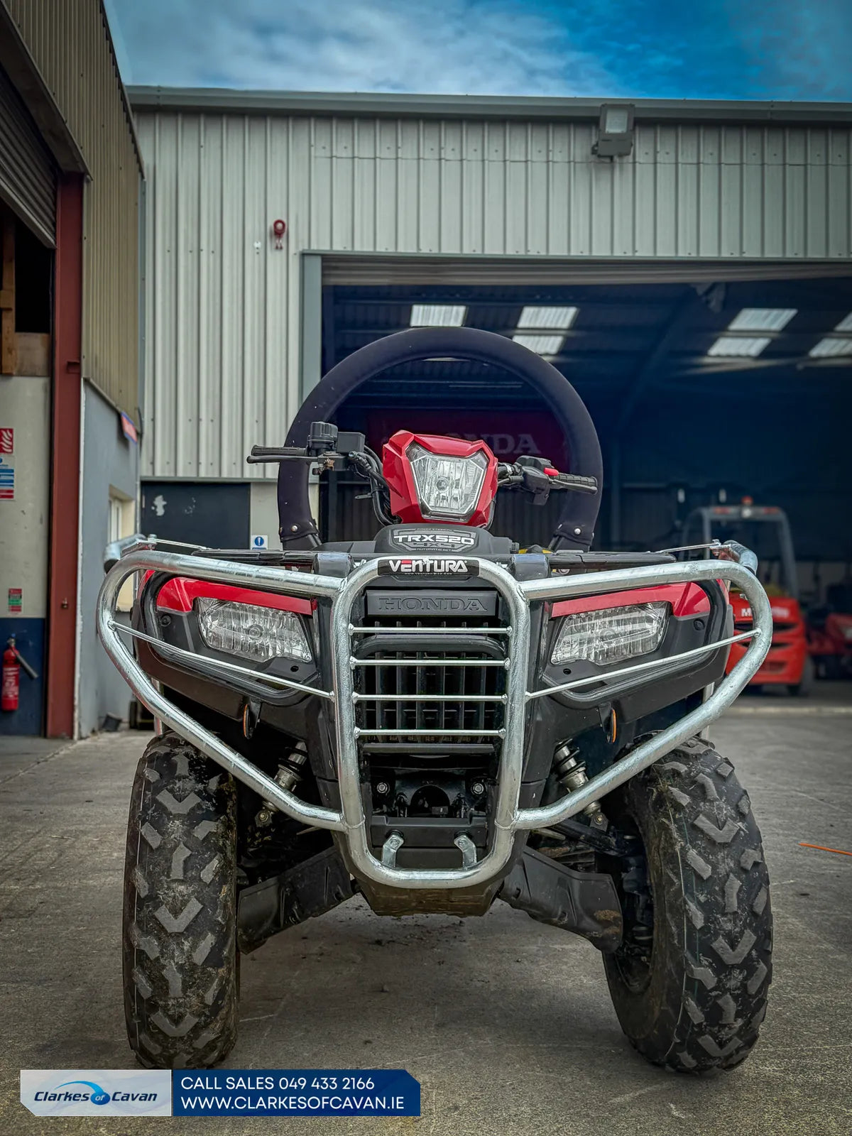 Ventura Bull-Bar for Honda 500 ATVs
