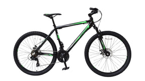 Vercelli Descent Gent 27.5" Mountain Bike - 19-inch Frame, Disc Brakes, Shimano 21-Speed