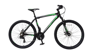 Vercelli Descent Gent 27.5" Mountain Bike - 19-inch Frame, Disc Brakes, Shimano 21-Speed