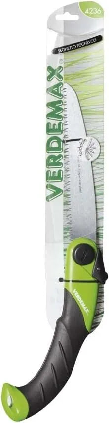 Verdemax 18cm Folding Saw Stainless Steel Blade & Non-Slip Handle