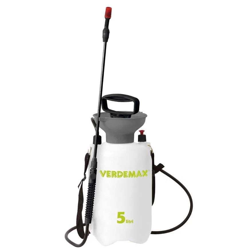 Verdemax 5L Professional Pressure Sprayer | 3 Bar Safety Valve | Fibreglass Lance