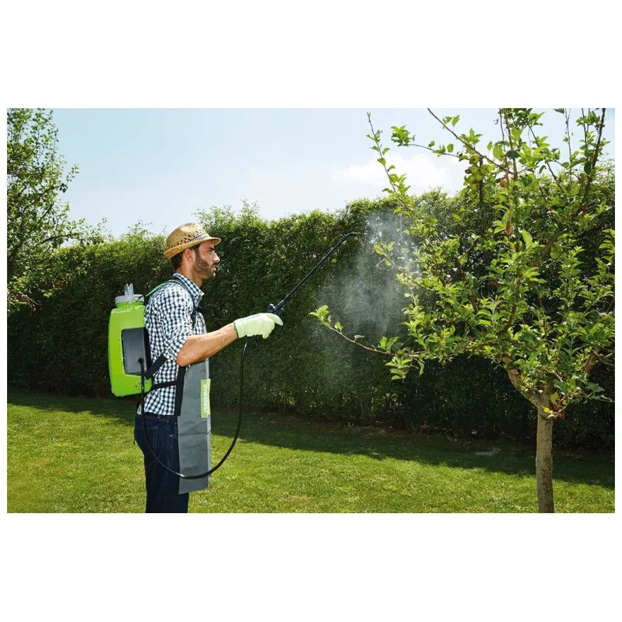 Verdemax Futura 8L Battery Powered Knapsack Sprayer | 12V 2.5Ah Battery Included | Fibreglass Lance