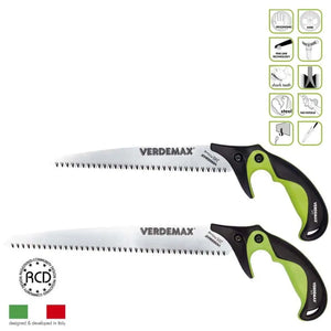 Verdemax Professional Fixed Handsaw - 24cm Blade | Sharp & Durable