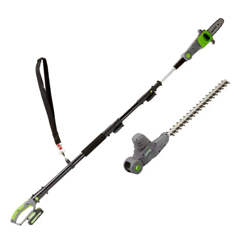 Verdemax PTT20 Battery Powered Telescopic Pruner & Hedge Trimmer | 20V 2Ah Battery Included