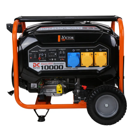 Victor LC10000DCS 7.8kW Petrol Generator - 10KVA - Loncin 459cc AVR
