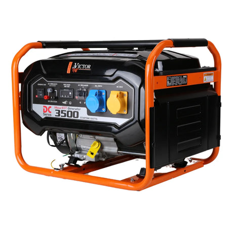 Victor LC3500DCS 3.0kW Generator - 212cc Loncin Engine, 15L Tank, Dual Voltage AVR