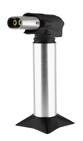 Vires Self-Igniting Gas Torch | Double Flame with Child-Proof Safety Lock