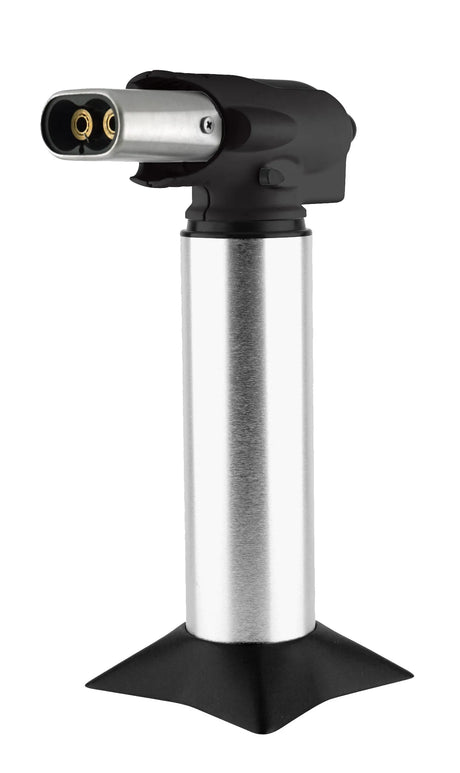Vires Self-Igniting Gas Torch | Double Flame with Child-Proof Safety Lock
