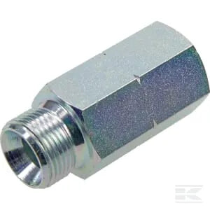 VRM22 Adaptor M/F M22 | Straight Metric Thread Adaptor 280 BAR | Male to Female