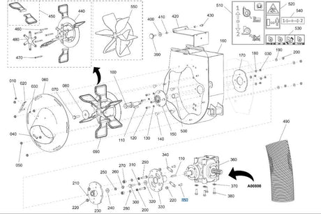 W21TS-09668 Screw for Kubota Grass Catcher - GCD500-HD & GCD800-HD Models