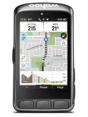 Wahoo ELEMNT Ace GPS Bike Computer - Touchscreen, Dual-Band GPS, 64GB Storage
