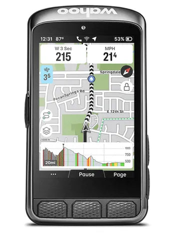Wahoo ELEMNT Ace GPS Bike Computer - Touchscreen, Dual-Band GPS, 64GB Storage