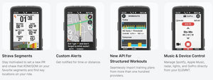 Wahoo ELEMNT ROAM 3 GPS Bike Computer - Advanced Cycling GPS Computer with Touchscreen