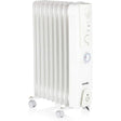 Warmlite 2000W Oil Filled Radiator with Timer | Energy-Efficient Freestanding Heater with Adjustable Thermostat