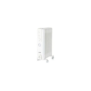 Warmlite 2000W Oil Filled Radiator with Timer | Energy-Efficient Freestanding Heater with Adjustable Thermostat