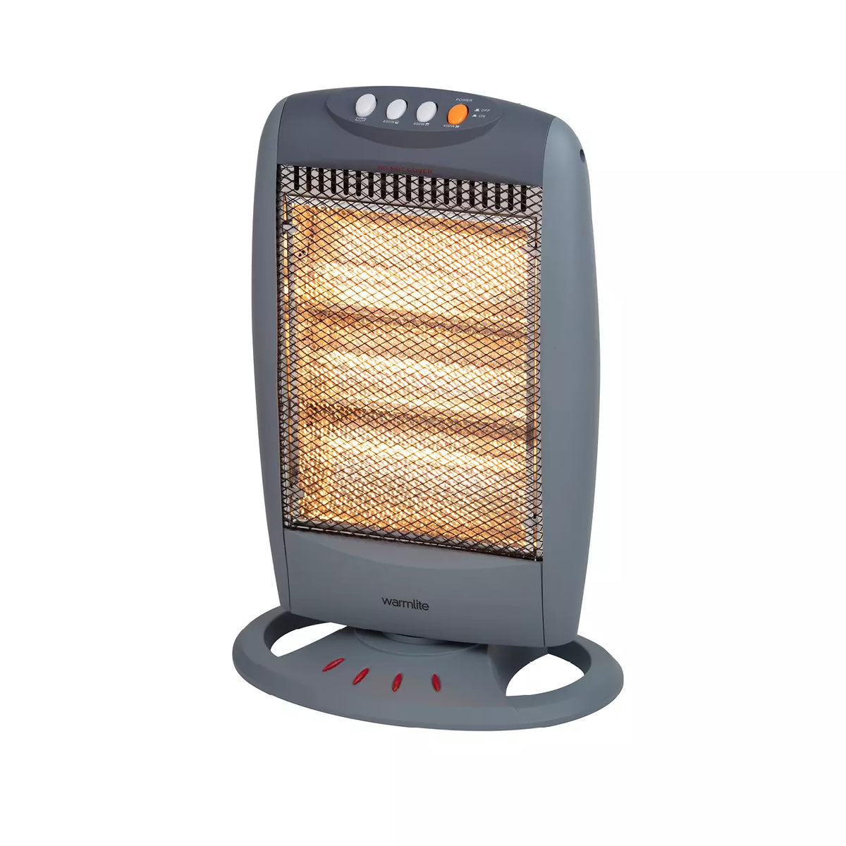 Warmlite 800 W Quartz Heater WL42006 - Compact Portable Radiant Heater with 400/800 W Settings