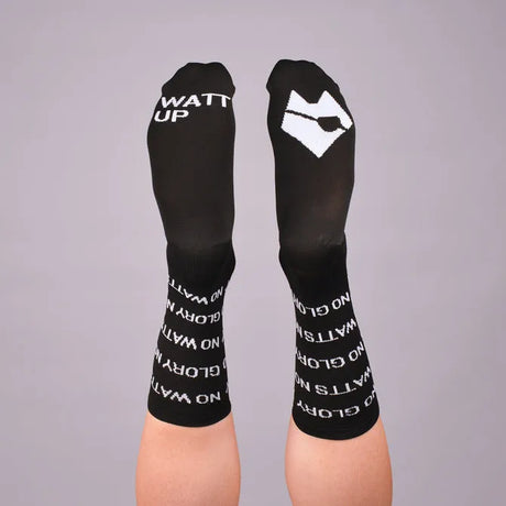 NMDK WATT UP Socks - Black | High-Performance PROLEN Yarn Cycling Socks
