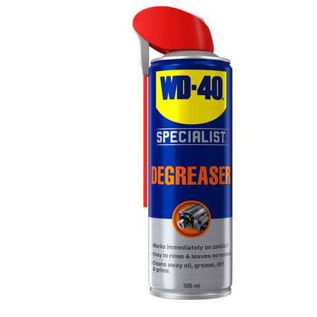 WD-40 Specialist Fast Acting Degreaser - 400ml Aerosol | Smart Straw Spray