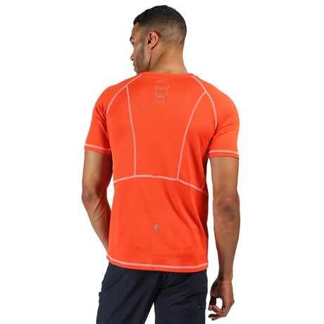 Regatta Men's Virda II Active T-Shirt Burnt Salmon