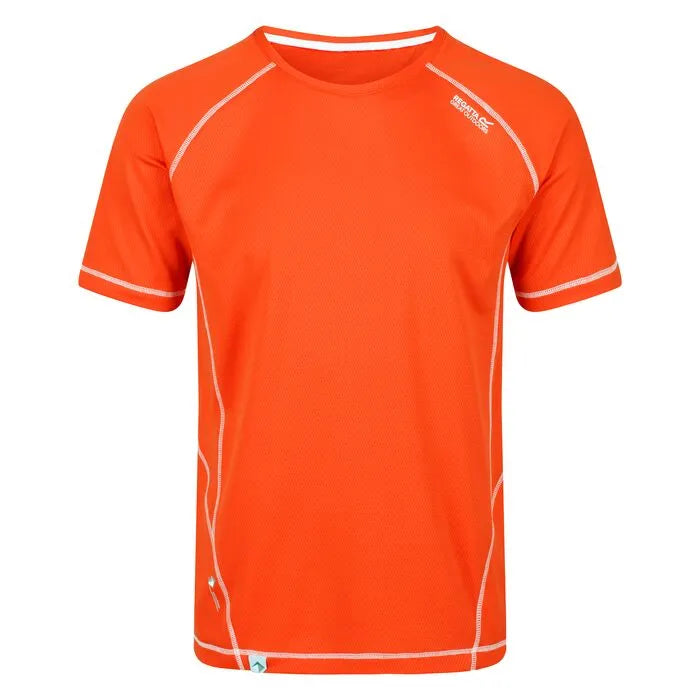 Regatta Men's Virda II Active T-Shirt Burnt Salmon