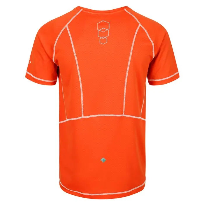 Regatta Men's Virda II Active T-Shirt Burnt Salmon