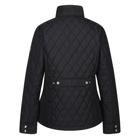 Regatta Women's Charna Insulated Diamond Quilted Jacket Black Small Spot