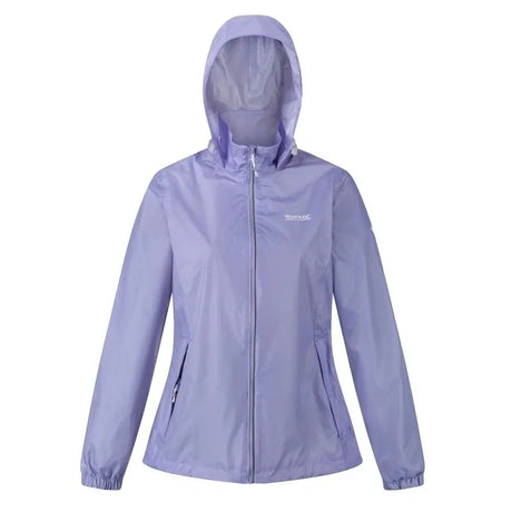 Regatta Women's Corinne IV Lightweight Waterproof Packaway Walking Jacket Lilac Bloom