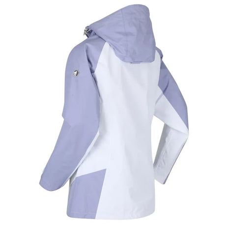Regatta Women's Calderdale IV Waterproof Hooded Walking Jacket White
