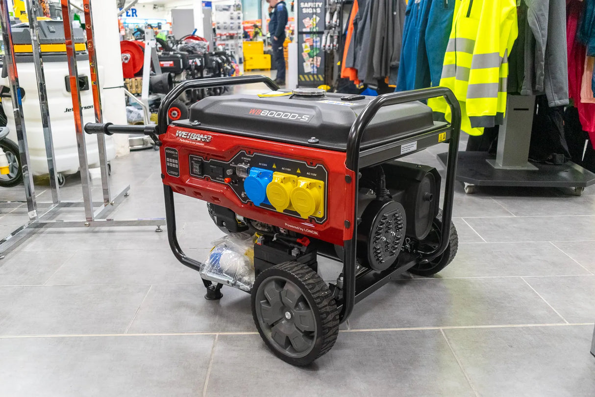 Weibang 8000D-S 8 KVA Petrol Generator AVR