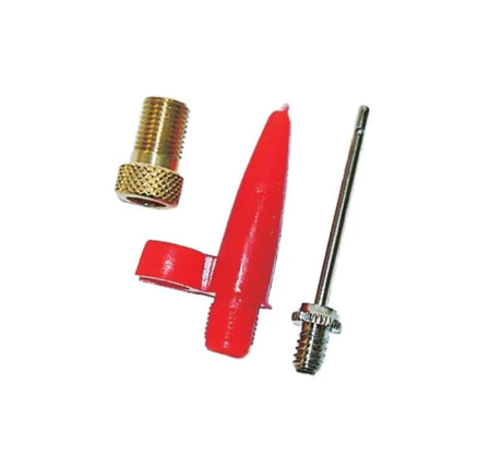 Weldtite Football Pump Adaptor Kit | Needle & Plastic Valve | Code V015