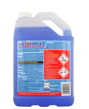 Wet & Forget 5 Litre Mould, Moss, Algae & Lichen Remover