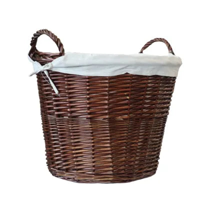 Wicker Log Basket