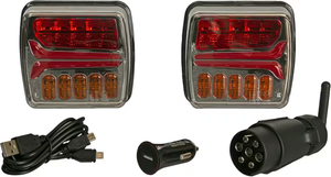 Kramp 12V Wireless LED Square Light Set