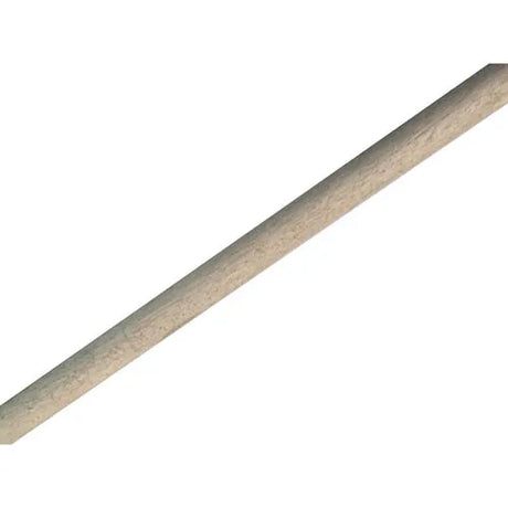 Wooden Broom Handle 48" x 1 1/8" - Durable Replacement Handle
