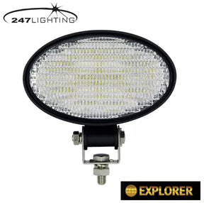 247 Oval LED Work Lamp 6" 30W