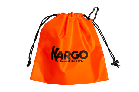 Kargo Medium Duty Ratchet Strap 5m x 35mm [750kg] (2 Pack) - With Claw Hooks & Storage Bag