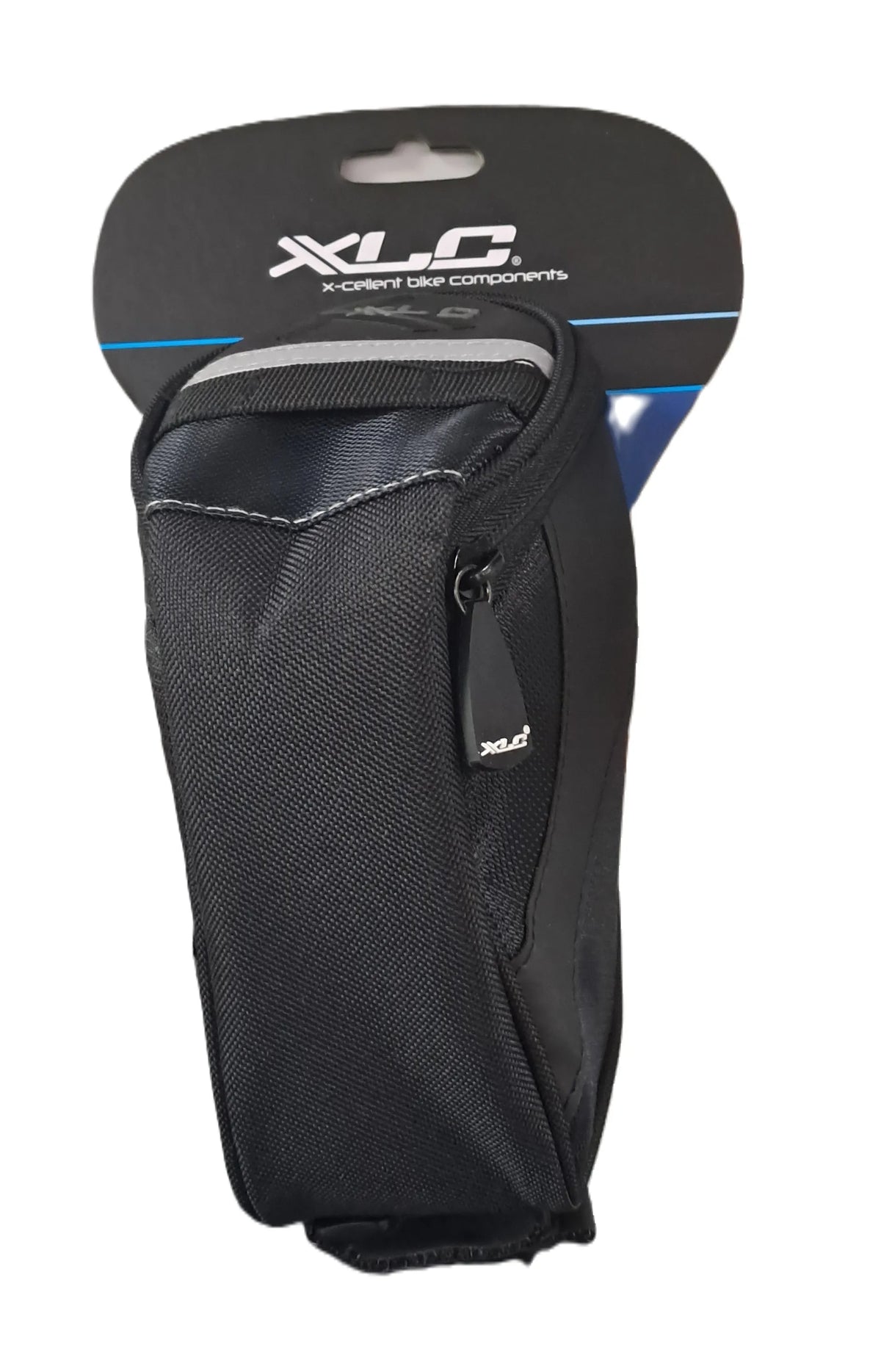 XLC Saddle Bag Large 0.8 L - Durable Saddle Mount Bag for Bikes