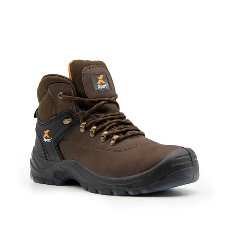 Xpert Warrior SBP Safety Laced Boots Brown