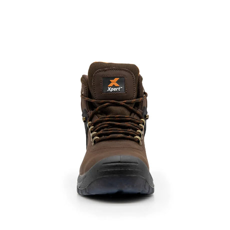 Xpert Warrior SBP Safety Laced Boots Brown
