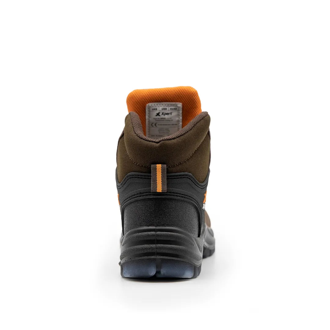 Xpert Warrior SBP Safety Laced Boots Brown