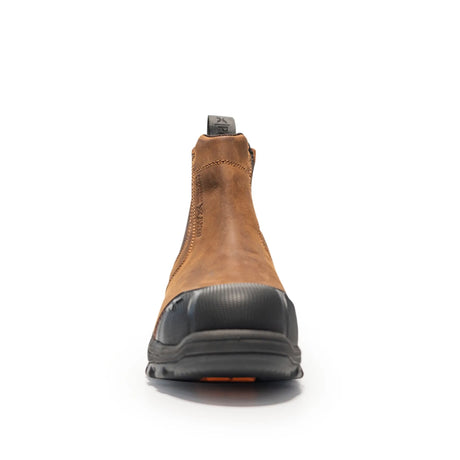 Xpert Pro Forge Waterproof Safety Dealer Boot - Brown | S7L Certified & Slip Resistant