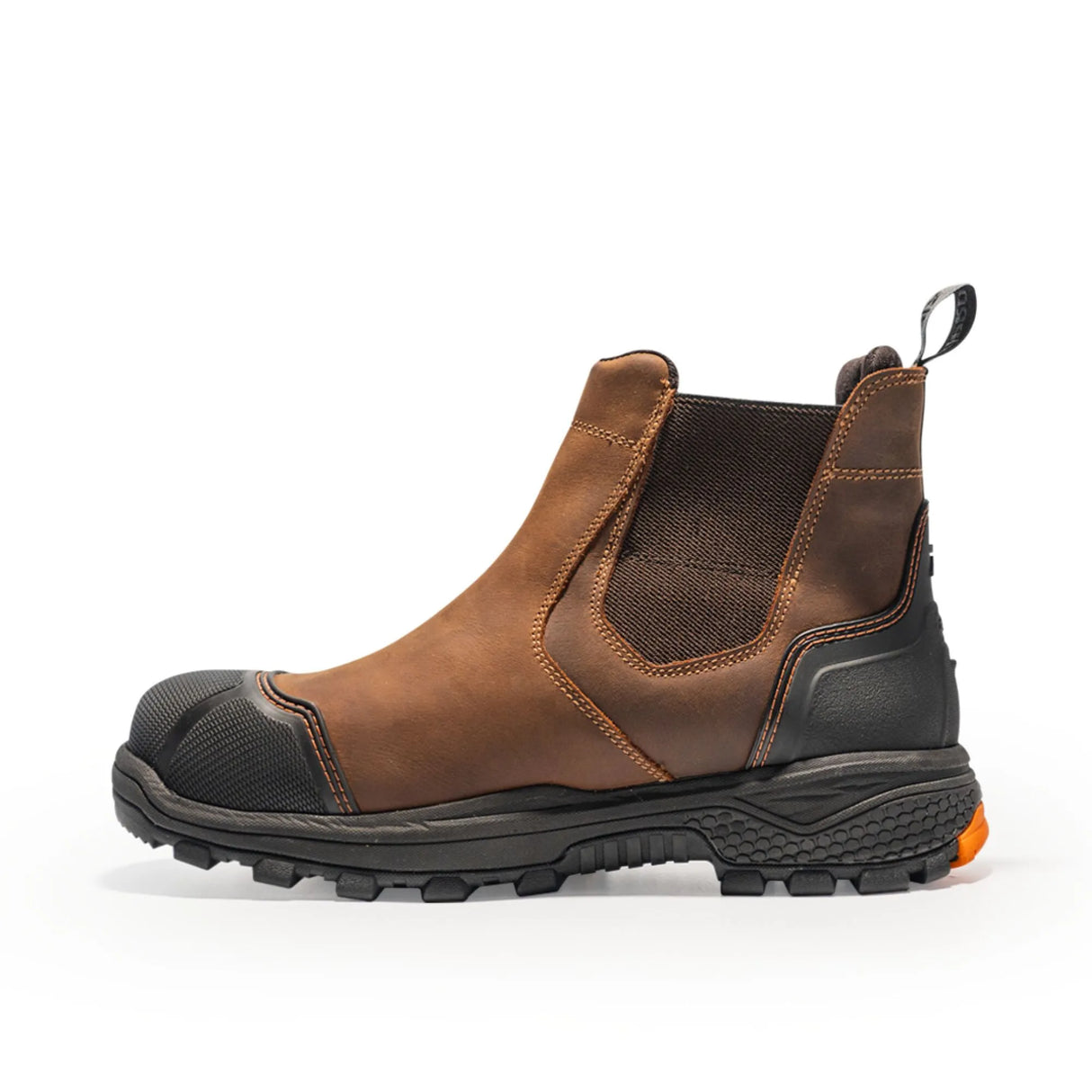 Xpert Pro Forge Waterproof Safety Dealer Boot - Brown | S7L Certified & Slip Resistant