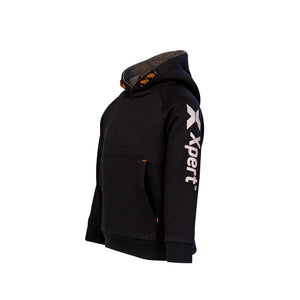 Xpert Pro Junior Pullover Hoodie Black/Grey